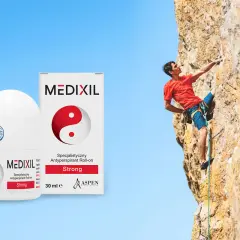 Wspinaczka górska wymaga siły i wytrzymałości. Medixil Strong zapewnia pewność siebie w każdej sytuacji.