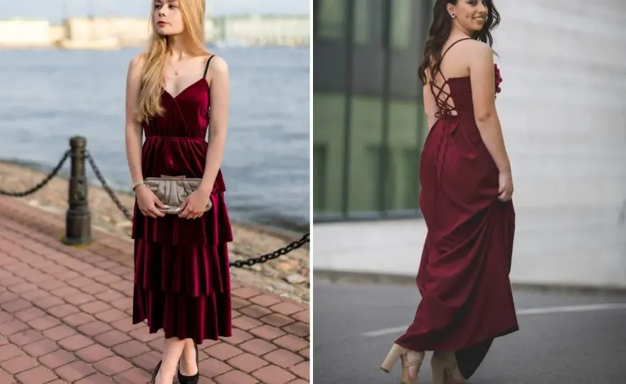 Jakie buty do bordowej sukienki? Wybierz idealne!